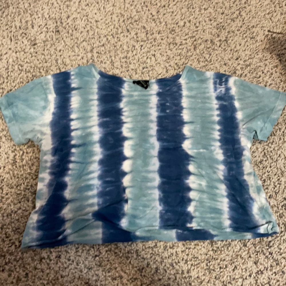 Tye dye crop top